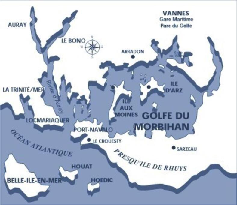 Entre Golfe Et Ocean * La Trinité-Surzur